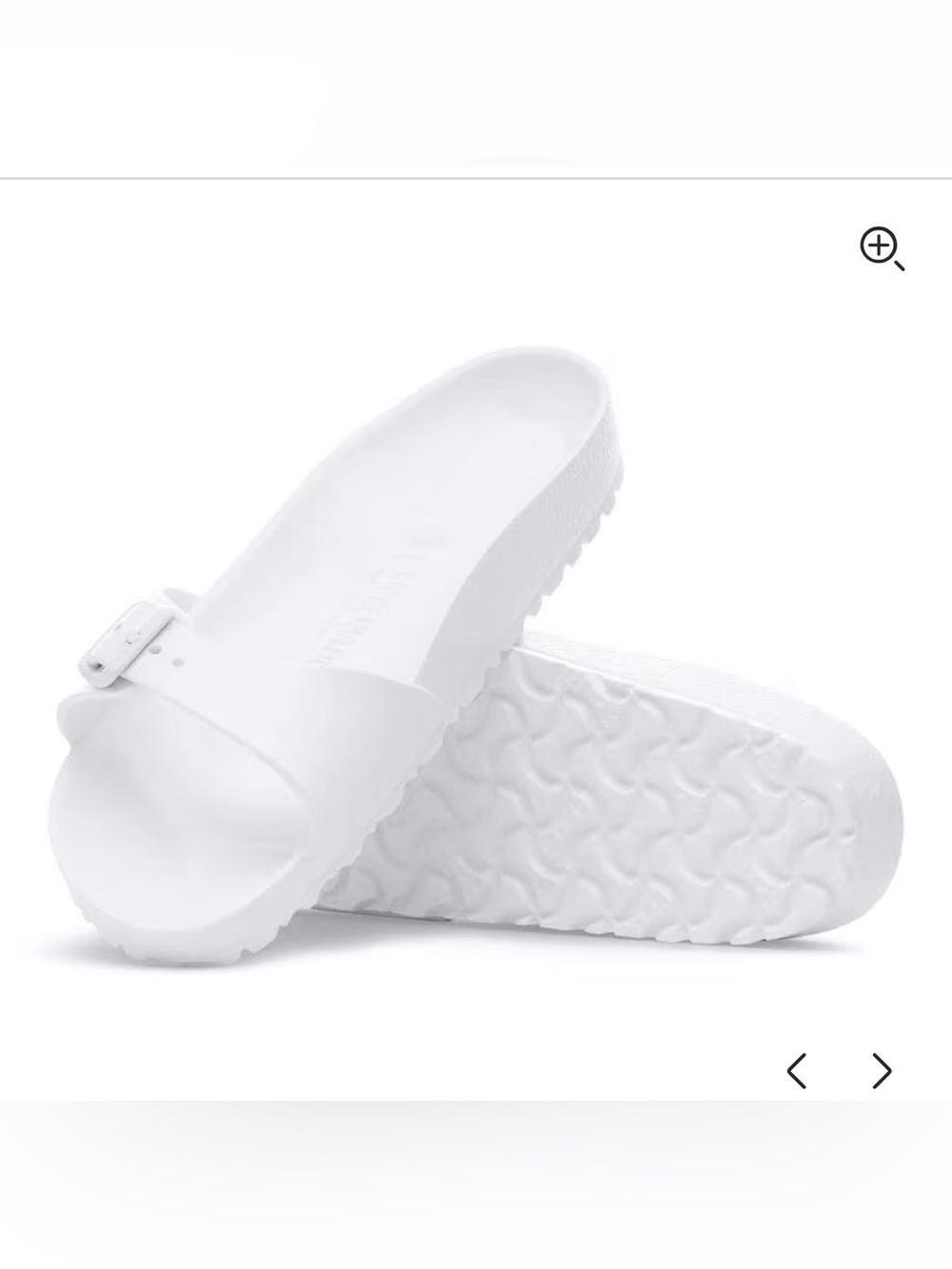 Birkenstock White EVA Madrid Sandals for Women